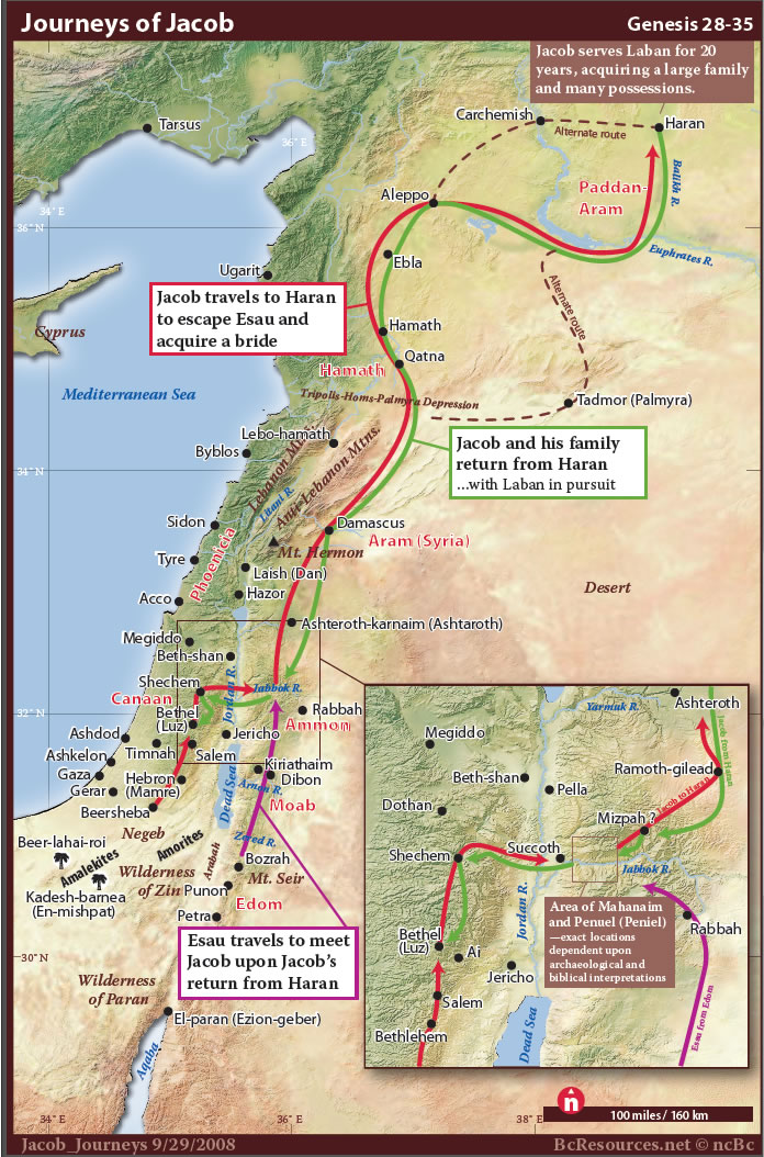 Jacob's Journeys